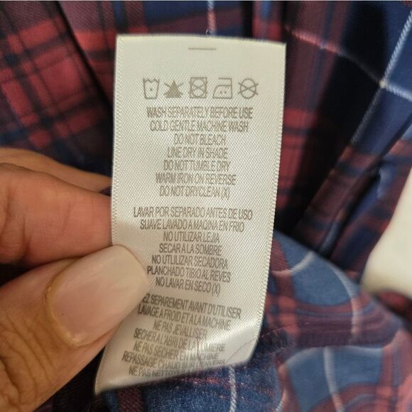 City Chic Plaid Button-Up Shirt Dress – Size Medium/18 (NWT) - Picture 4 of 16